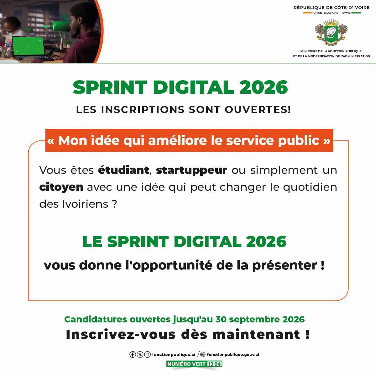 SPRINT DIGITAL 2026 – Les inscriptions sont ouvertes !